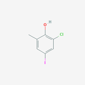 2-chloro-4-iodo-6-methylphenol CAS 1630906-44-3