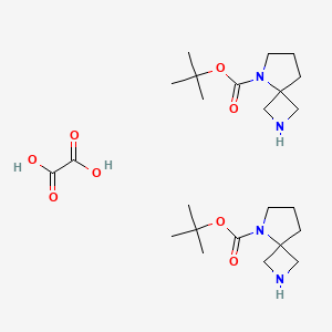 bis(tert-butyl 2,5-diazaspiro[3.4]octane-5-carboxylate);oxalic acid CAS 1630906-60-3