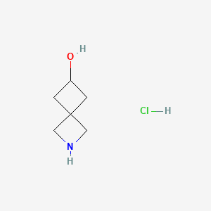 2-azaspiro[3.3]heptan-6-ol;hydrochloride CAS 1630907-10-6