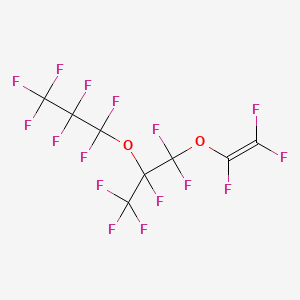 1,1,1,2,3,3-hexafluoro-2-(1,1,2,2,3,3,3-heptafluoropropoxy)-3-(1,2,2-trifluoroethenoxy)propane CAS 1644-11-7
