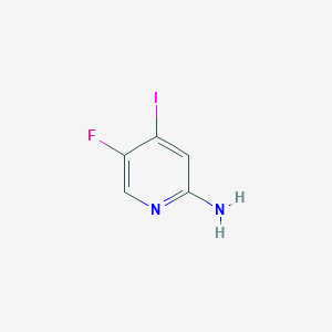 5-fluoro-4-iodopyridin-2-amine CAS 1649470-53-0
