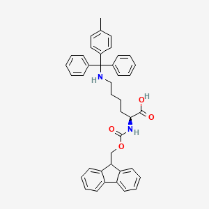 (2S)-2-(9H-fluoren-9-ylmethoxycarbonylamino)-6-[[(4-methylphenyl)-diphenylmethyl]amino]hexanoic acid CAS 167393-62-6