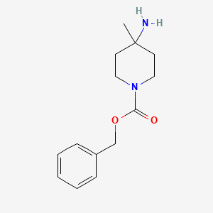 benzyl 4-amino-4-methylpiperidine-1-carboxylate CAS 169750-59-8