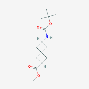 methyl 2-[(2-methylpropan-2-yl)oxycarbonylamino]spiro[3.3]heptane-6-carboxylate CAS 170508-14-2