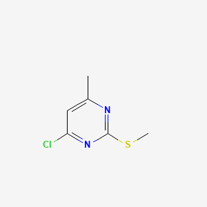 4-chloro-6-methyl-2-methylsulfanylpyrimidine CAS 17119-73-2