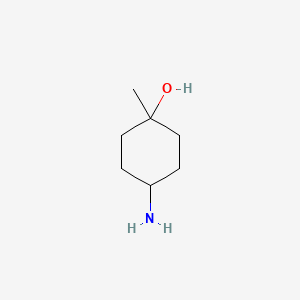 4-amino-1-methylcyclohexan-1-ol CAS 177908-37-1