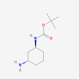 tert-butyl N-[(1S,3S)-3-aminocyclohexyl]carbamate CAS 1788036-28-1