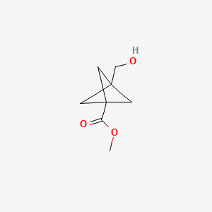 methyl 3-(hydroxymethyl)bicyclo[1.1.1]pentane-1-carboxylate CAS 180464-87-3