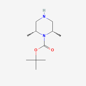 tert-butyl (2S,6R)-2,6-dimethylpiperazine-1-carboxylate CAS 180975-66-0