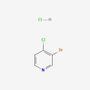3-bromo-4-chloropyridine;hydrochloride CAS 181256-18-8