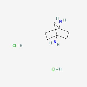 bicyclo[2.2.1]heptane-1,4-diamine;dihydrochloride CAS 1818847-46-9