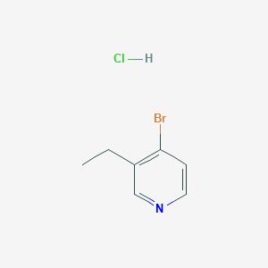4-bromo-3-ethylpyridine;hydrochloride CAS 1818847-53-8