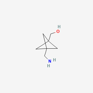 [3-(aminomethyl)-1-bicyclo[1.1.1]pentanyl]methanol CAS 1823918-02-0