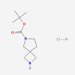 tert-butyl 2,6-diazaspiro[3.4]octane-6-carboxylate;hydrochloride CAS 1841081-35-3