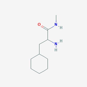 2-amino-3-cyclohexyl-N-methylpropanamide CAS 1862362-73-9