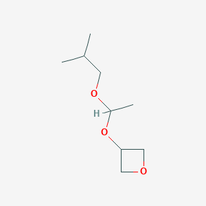 3-[1-(2-methylpropoxy)ethoxy]oxetane CAS 186509-54-6