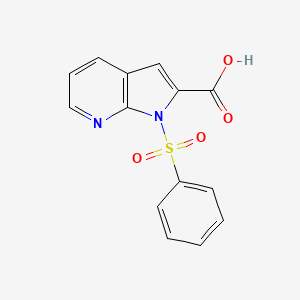 1-(benzenesulfonyl)pyrrolo[2,3-b]pyridine-2-carboxylic acid CAS 189089-90-5