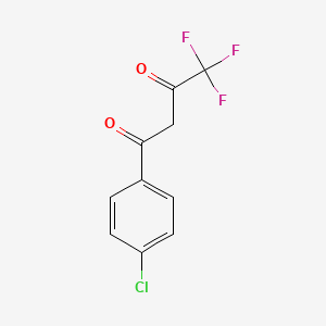 1-(4-chlorophenyl)-4,4,4-trifluorobutane-1,3-dione CAS 18931-60-7