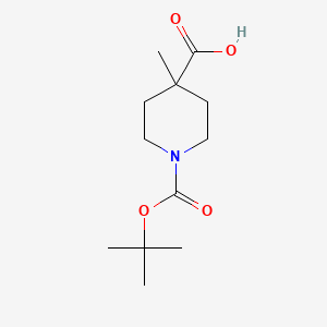 4-methyl-1-[(2-methylpropan-2-yl)oxycarbonyl]piperidine-4-carboxylic acid CAS 189321-63-9