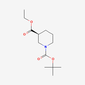 1-O-tert-butyl 3-O-ethyl (3S)-piperidine-1,3-dicarboxylate CAS 191599-51-6