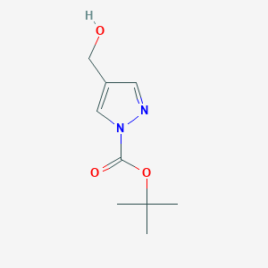 tert-butyl 4-(hydroxymethyl)pyrazole-1-carboxylate CAS 199003-22-0