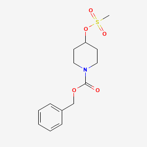 benzyl 4-methylsulfonyloxypiperidine-1-carboxylate CAS 199103-19-0