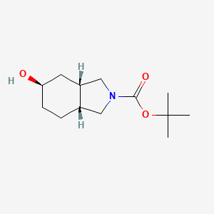 tert-butyl (3aS,5R,7aR)-5-hydroxy-1,3,3a,4,5,6,7,7a-octahydroisoindole-2-carboxylate CAS 2007919-65-3
