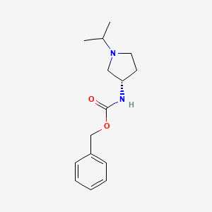 benzyl N-[(3S)-1-propan-2-ylpyrrolidin-3-yl]carbamate CAS 2007924-91-4