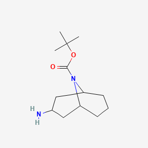 tert-butyl 3-amino-9-azabicyclo[3.3.1]nonane-9-carboxylate CAS 202797-03-3