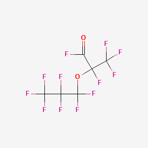 2,3,3,3-tetrafluoro-2-(1,1,2,2,3,3,3-heptafluoropropoxy)propanoyl fluoride CAS 2062-98-8