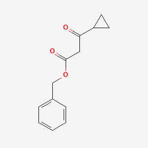 benzyl 3-cyclopropyl-3-oxopropanoate CAS 212200-57-2