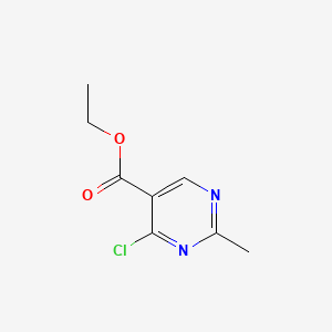 ethyl 4-chloro-2-methylpyrimidine-5-carboxylate CAS 2134-36-3