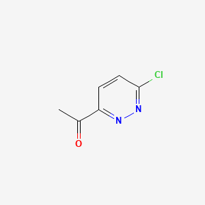 1-(6-chloropyridazin-3-yl)ethanone CAS 214701-31-2