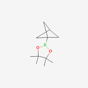 2-(1-bicyclo[1.1.1]pentanyl)-4,4,5,5-tetramethyl-1,3,2-dioxaborolane CAS 2152645-07-1