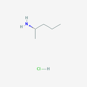 (2S)-pentan-2-amine;hydrochloride CAS 216237-52-4
