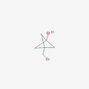 3-(bromomethyl)bicyclo[1.1.1]pentan-1-ol CAS 2169489-80-7