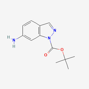 tert-butyl 6-aminoindazole-1-carboxylate CAS 219503-81-8