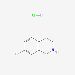 7-bromo-1,2,3,4-tetrahydroisoquinoline;hydrochloride CAS 220247-73-4