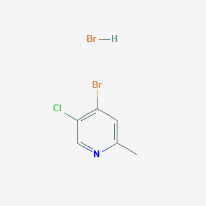4-bromo-5-chloro-2-methylpyridine;hydrobromide CAS 2227206-20-2