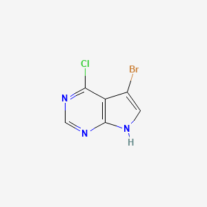5-bromo-4-chloro-7H-pyrrolo[2,3-d]pyrimidine CAS 22276-95-5