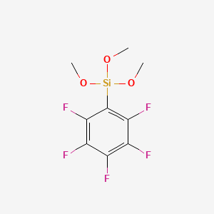 trimethoxy-(2,3,4,5,6-pentafluorophenyl)silane CAS 223668-64-2