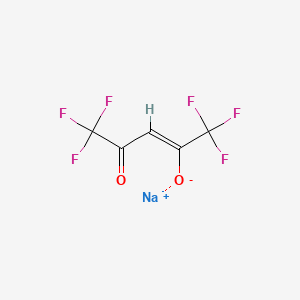 sodium (Z)-1,1,1,5,5,5-hexafluoro-4-oxopent-2-en-2-olate CAS 22466-49-5