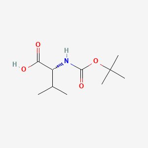 (2R)-3-methyl-2-[(2-methylpropan-2-yl)oxycarbonylamino]butanoic acid CAS 22838-58-0