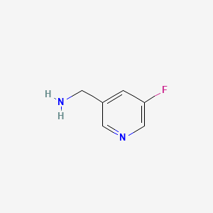 (5-fluoro-3-pyridinyl)methanamine CAS 23586-96-1