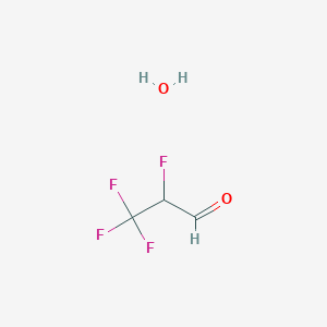 2,3,3,3-tetrafluoropropanal;hydrate CAS 24528-41-4