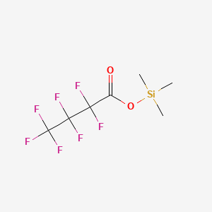trimethylsilyl 2,2,3,3,4,4,4-heptafluorobutanoate CAS 24929-99-5