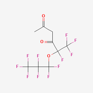 5,6,6,6-tetrafluoro-5-(1,1,2,2,3,3,3-heptafluoropropoxy)hexane-2,4-dione CAS 261760-03-6