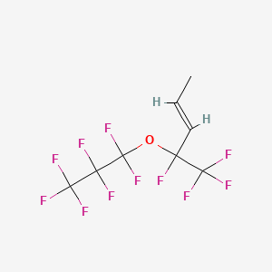 (E)-4,5,5,5-tetrafluoro-4-(1,1,2,2,3,3,3-heptafluoropropoxy)pent-2-ene CAS 261760-08-1