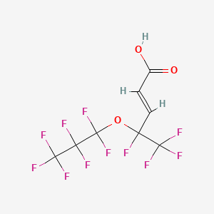 (E)-4,5,5,5-tetrafluoro-4-(1,1,2,2,3,3,3-heptafluoropropoxy)pent-2-enoic acid CAS 261760-09-2