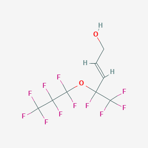 (E)-4,5,5,5-tetrafluoro-4-(1,1,2,2,3,3,3-heptafluoropropoxy)pent-2-en-1-ol CAS 261760-10-5